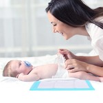 Topika 100 Pack Disposable Baby Diaper Changing Pads for 0-12 Months