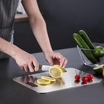 Topika Titanium Cutting Board, 100% Titanium Kitchen Chopping Board