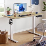 Topika Standing Desk Adjustable Height Sit Stand Desk for Home Office