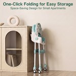 Topika 2-in-1 Baby High Chair, Foldable Feeding and Rocking Seat