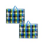 TopikaHome - Extra Large Moving Bags with Zippers & Carrying Handles (135L)