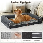 Topika Waterproof Large Dog Sofa Beds Large Sized Dogs, Orthopedic Dog Bed