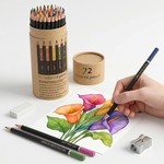 Topika - Colouring Pencils 72, Professional Colouring Pencils, Oil-Based