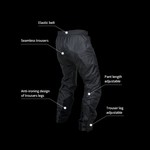 Motocentric Rain Suits for Men Waterproof Motorcycle Rain Coat 2pcs