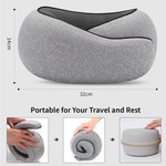 Topika Travel Neck Pillow Memory Foam - Compact U-Shape for Aeroplane Sleep