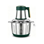Topika 5L Meat Grinder Food Processor With Stainless Steel Bowl & 6-Blade