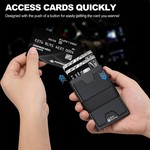 Topika RFID Wallet - Sleek, expandable design for daily use and travel.