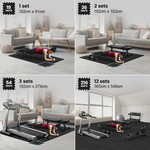 Topika - Interlocking EVA Soft Foam Floor Mats, Home Gym Mat & Exercise Mat