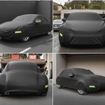 TopikaAuto - Waterproof Car Cover Sunproof, Universal Fit for All Weather