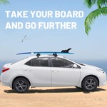 Topika Kayak Roof Rack Soft Pads Universal Car Carrier 5pcs Set