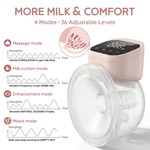 Topika Breast Pump Wearable Electric Breast Pump Hands Free