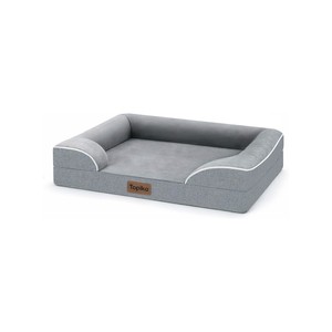 Topika Orthopedic Dog Bed, Waterproof Sofa Bed with Bolsters