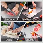 Topika Titanium Cutting Board, 100% Titanium Kitchen Chopping Board