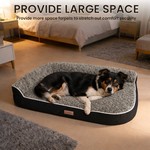 Topika Dog Bed Orthopeadic Large Dog Bed with Waterproof Lining