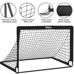 Topika Fold-Up Portable Kids Soccer Goal Set Soccer Nets for Training 2pack