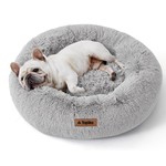 Topika Dog /Cat Bed 50cm Fluffy Faux Fur Donut Cuddler for Small Pets