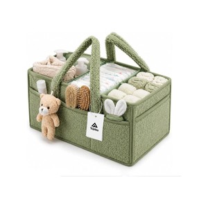 TopikaKids Baby Diaper Organizer, Changing Table Storage, Car Organizer