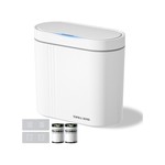Topika - Trash Bin with Lid - Rubbish Bins for Kitchen - Hanging Garbage Can