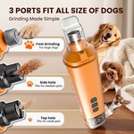 Topika Rechargeable Pet Nail Grinder with LED Light and LCD Screen 6-Speed