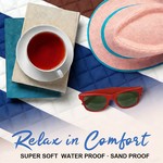 Topika Premium Waterproof Picnic Blanket for Families & Outdoor Adventures