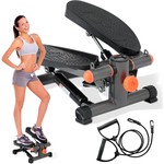 Topika - Stair Stepper with Bands, Mini Stepper for Exercise at Home 120kg