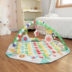 Topika 5-in-1 Baby Gym & Ball Pit with Sensory Toys, Tummy Time Mat
