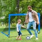 Topika Soccer Goal Set: Portable Fold-Up Training Goals (1.2 x 0.9 m)