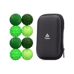 Topika 8 Silicone Magnetic Fidget Balls, Sensory Stress Relief Stim Toys