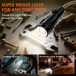 Topika - Magnetic Flashlight Telescoping Magnetic Pickup Tool, Gift For Men