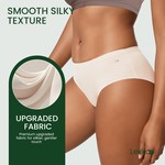 Lekkon Women Midi Panties Classic Microfiber Silky Underwear 3/6 Pack Brief