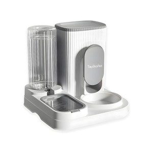 Topika Automatic Pet Feeder & Water Bowl Set, 2.4L + 1.3L Capacity