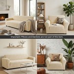 Topika 1-4Seater Stretch/Jacquard Couch Cover
