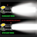 Topika Rechargeable Torch USB Camping Torch High Power Tourch Light