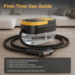 Topika Steam Cleaner Handheld Steamer for Home, 1600ml Tank, 3 Modes