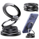 Topika Car Phone Mount, Mobile Phone Car Holder Foldable Magnetic Car Mount