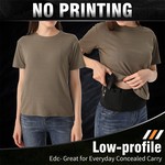 Topika Tactical Belly Band Holster, Concealed Carry Waist Belt, Zipper type