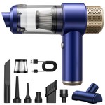 Topika Car Vacuum Cleaner Cordless, 16000Pa Suction, 2-in-1 Blower Function