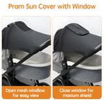 Stroller Sun Shade, Baby Sun Shade Canopy, UV Protection Cover