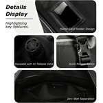 Naturehike Waterproof Travel Duffle Bag for Men Women,Gym Weekender Bags