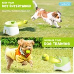 Topika Automatic Tennis Ball Launcher for Small Dogs and Fetch Play