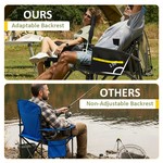Topika Camping Chairs Portable Folding Camping Chair,Outdoor Folding Chair
