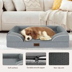 Topika Orthopedic Dog Bed, Waterproof Sofa Bed with Bolsters