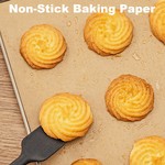 Topika - 200 Piece Parchment Paper Sheets, 30 x 40cm Baking Paper Non-Stick