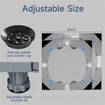 Topika Washing Machine Stand, durable & Adjustable Multi-Functional Base