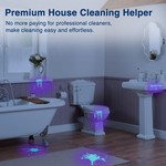 Topika Pet Urine Detector, UV Flashlight Blacklight Torch 12 LED