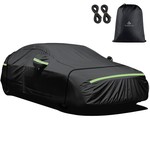 TopikaAuto 6-Layer Car Covers UV Rain Resistant Protection Waterproof
