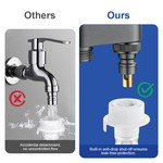 Topika 1/2" Double Switch Stainless Steel Angle Valve For All Scene