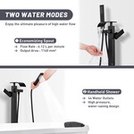 Topika Freestanding Taps Bath Filler Tub Shower Faucet With Hand Shower