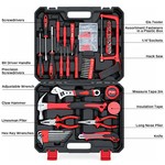 Topika-Hand Tool 108 Piece Set with Outer box for Household and Auto Repair