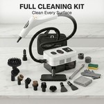 Topika - Steam Cleaner High Pressure Steam Cleaner, Hand Held, 1200Ml